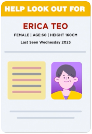Report Missing Person graphic